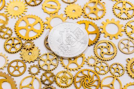 A visual of Bitcoin mining rigs in action, symbolizing the digital gold rush